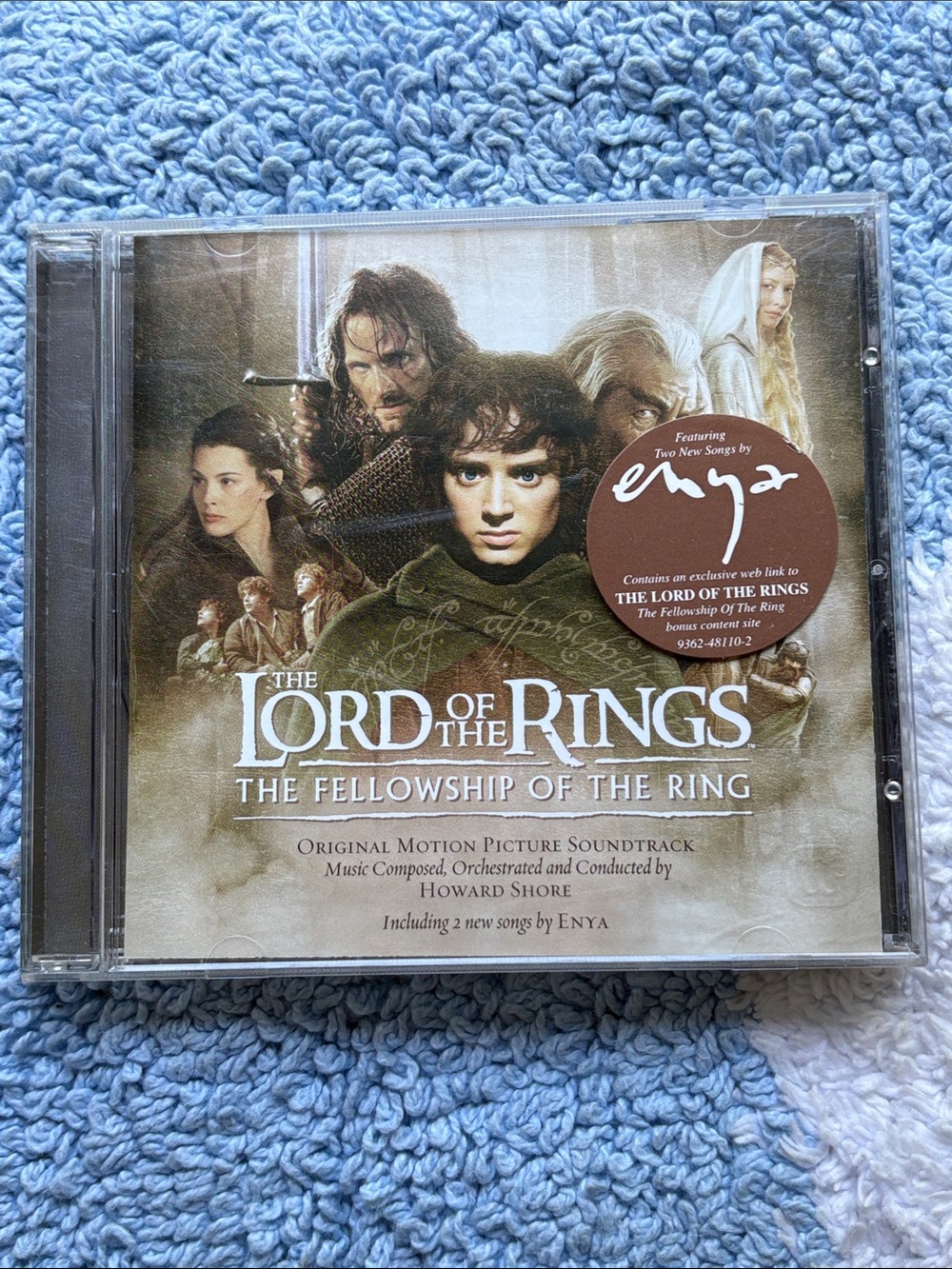 Lord of the Rings - The Fellowship of the Ring Soundtrack CD- w Enya